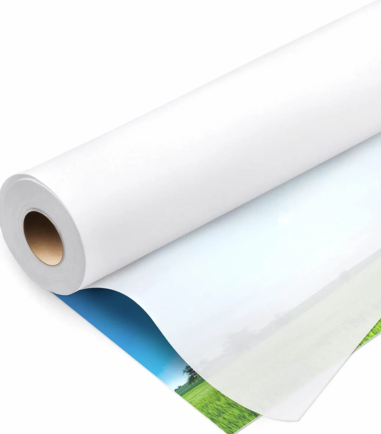 ELES VIDA Rouleau de papier à patron 42 cm x 50 m 35 g/m² - Papier à dessin blanc transparent