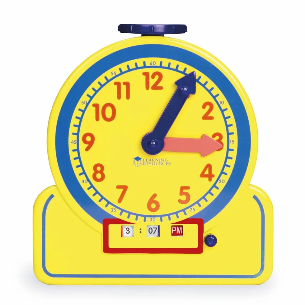 Learning Resources Ma première Horloge d'apprentissage 24 Heures