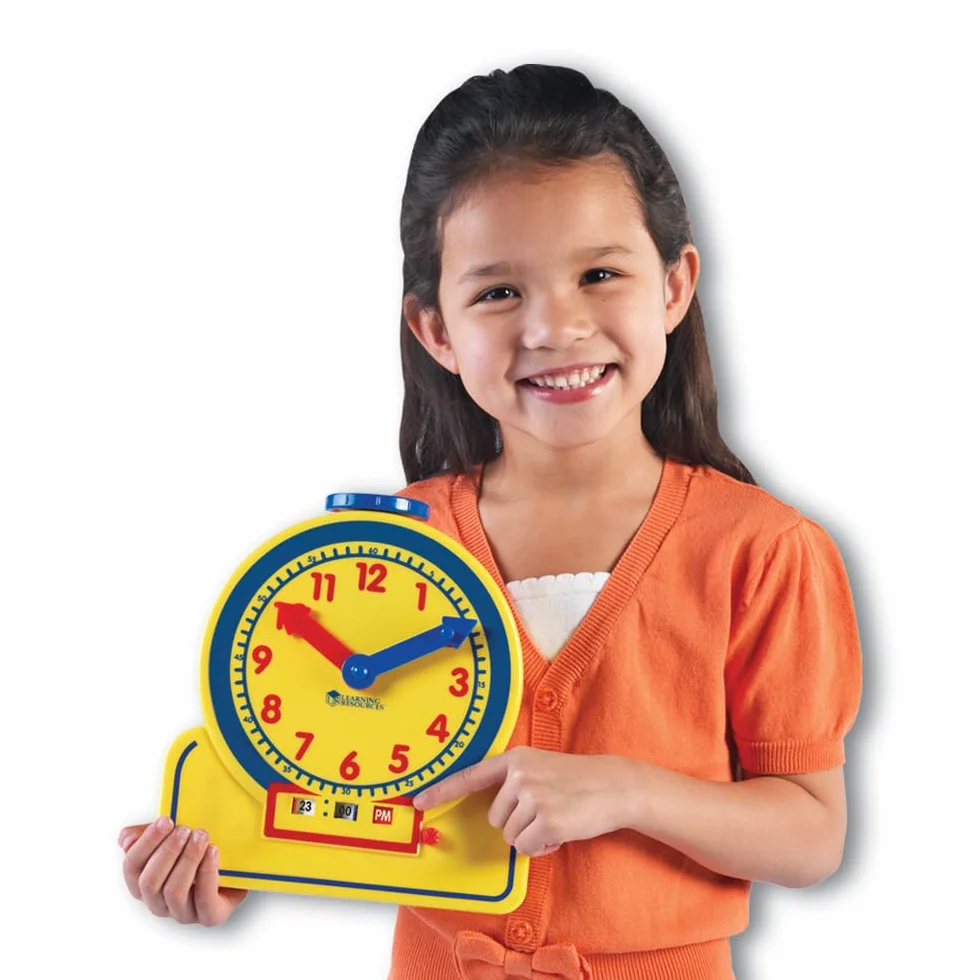 Learning Resources Ma première Horloge d'apprentissage 24 Heures