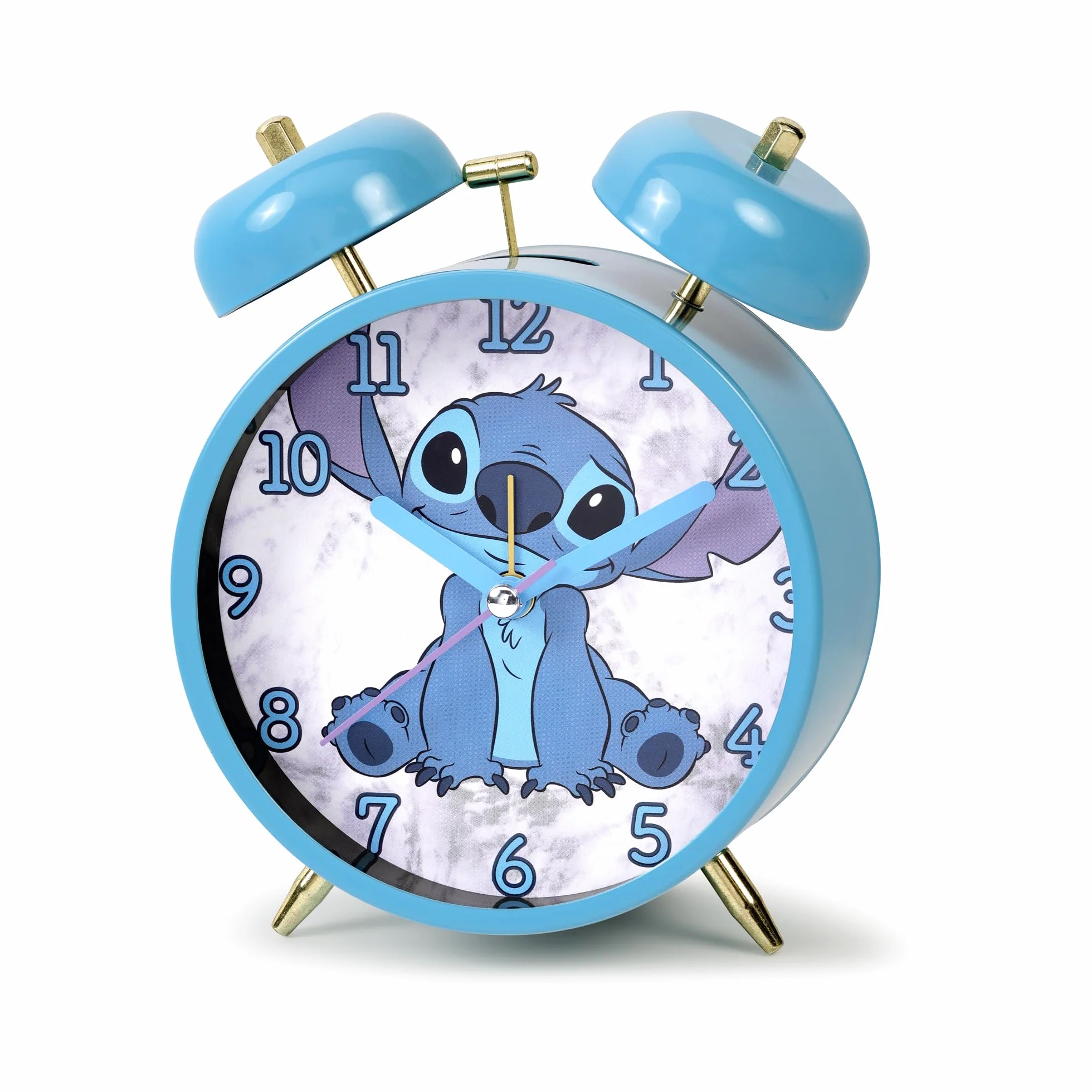 Disney Stitch Réveil de Table Double Sonnerie Enfants