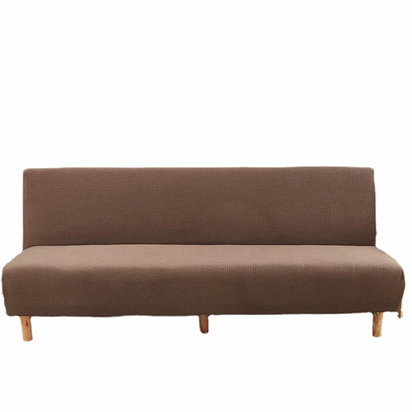 Housse De Canapé Sans Accoudoirs 2 3 Places Jacquard Extensible Imperméable Résistant Aux Taches Anti-dérapant Lavable (Multi-colored 190-210cm)